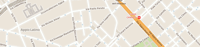 Mappa della impresa editing bonanni mauro e c snc di bonanni mauro a ROMA