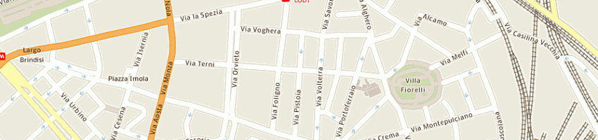 Mappa della impresa pamela massaro sas a ROMA