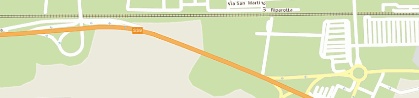 Mappa della impresa mastini e ugolini snc di mastini gilberto e c a RIMINI