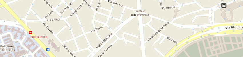 Mappa della impresa massera roberto a ROMA