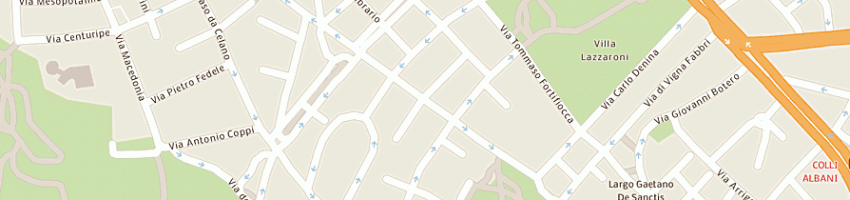 Mappa della impresa centro moto scooter latino di meggiorin luciano e c snc a ROMA
