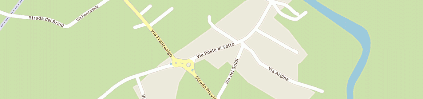 Mappa della impresa sia pack srl a BRUGNERA