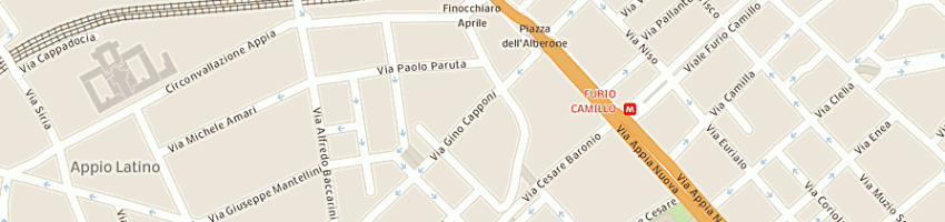 Mappa della impresa galati mario vittorio a ROMA