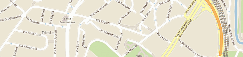 Mappa della impresa g4-96 societa' a responsabilita' limitata a ROMA