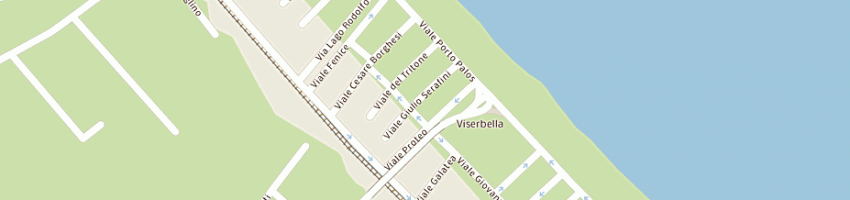 Mappa della impresa villa mara a RIMINI