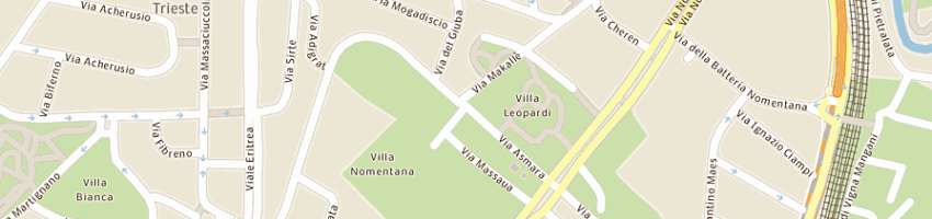 Mappa della impresa lithocrom srl a ROMA