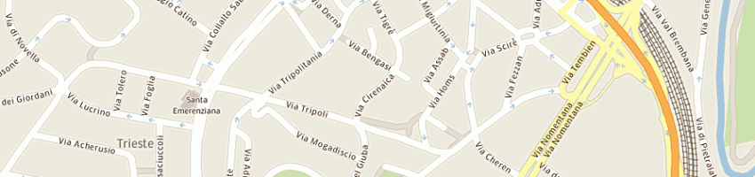 Mappa della impresa asilo nido a ROMA