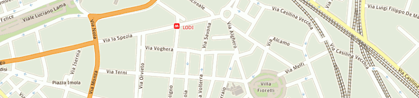 Mappa della impresa corcos srl a ROMA