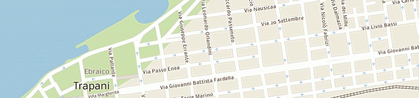 Mappa della impresa coop sociale futura 2000 a TRAPANI