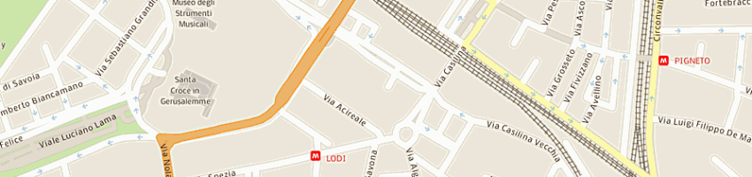 Mappa della impresa gabrielli augusto a ROMA