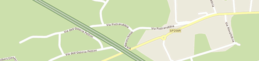 Mappa della impresa associazione meeting per l'amicizia fra i popoli a RIMINI