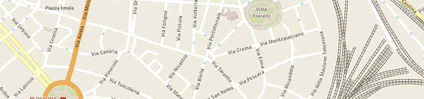 Mappa della impresa carbonetti guglielmo a ROMA