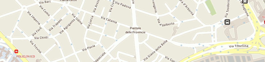 Mappa della impresa pianu filodelfo a ROMA