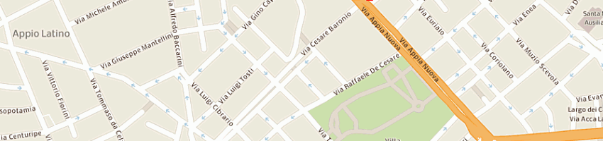 Mappa della impresa velloni fortunato a ROMA