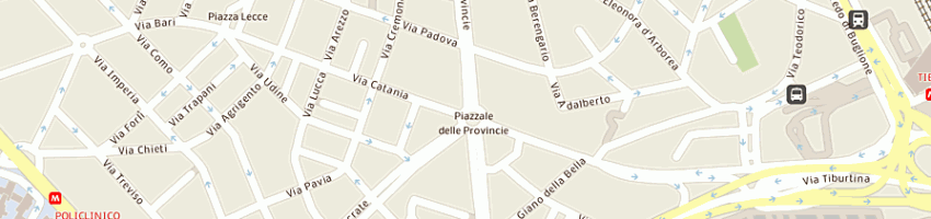 Mappa della impresa sasso alga bianca a ROMA