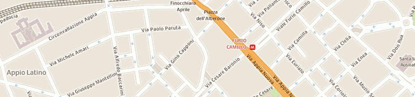 Mappa della impresa sporting palace a ROMA