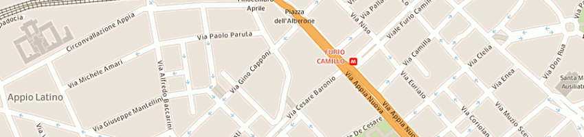 Mappa della impresa x pump di cacchioni rinaldo a ROMA