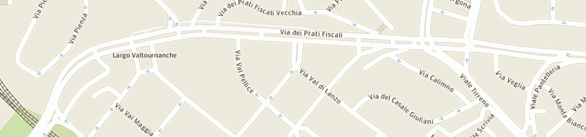 Mappa della impresa sava snc di sabbatini sandro e c a ROMA