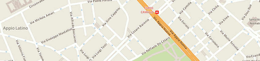 Mappa della impresa tarquini g a ROMA
