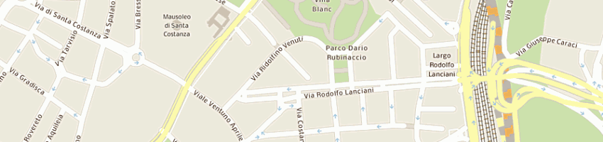 Mappa della impresa falda srl a ROMA