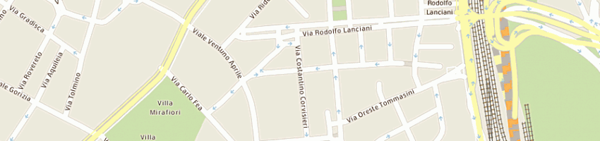 Mappa della impresa studio tagliacozzo a ROMA