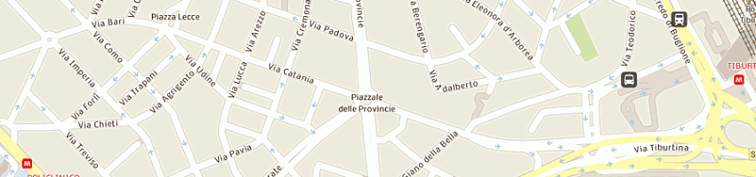 Mappa della impresa mediterranea costruzioni srl a ROMA