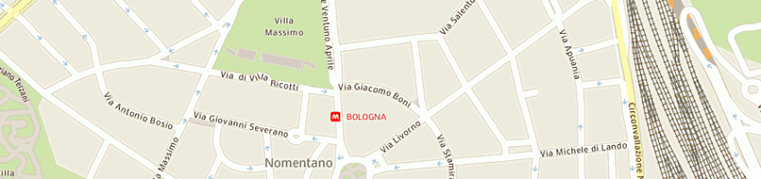 Mappa della impresa kosher delight srl a ROMA
