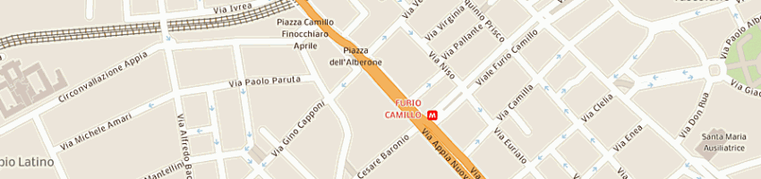 Mappa della impresa bar conti sandra a ROMA