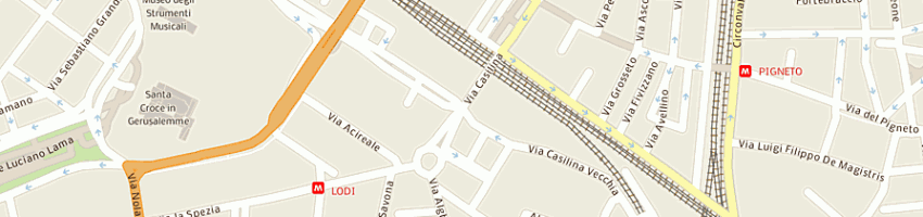 Mappa della impresa tea srl a ROMA