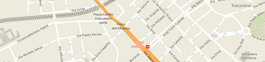 Mappa della impresa cobas confederazione dei comitati di base a ROMA