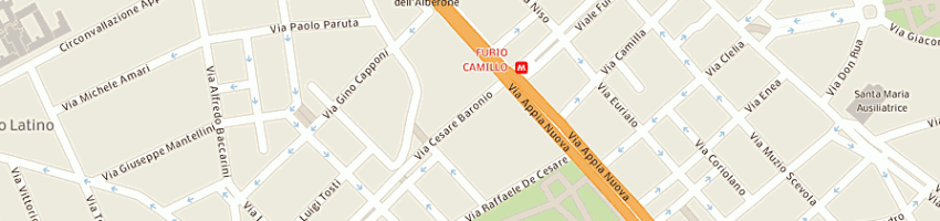 Mappa della impresa birreria kandinsky di serafini marcello societa' in accomandita semplice a ROMA