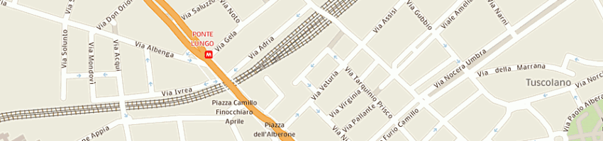 Mappa della impresa prosinc 2000 sas di torelli maria luisa a ROMA