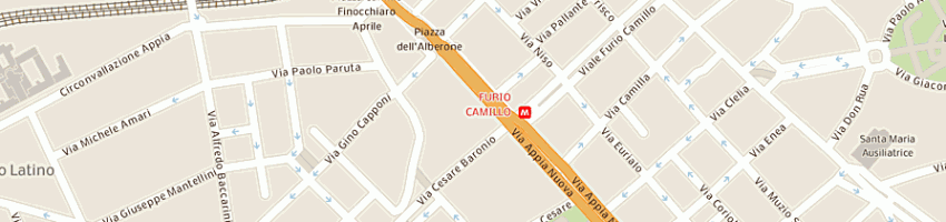 Mappa della impresa duelle di luce libori a ROMA