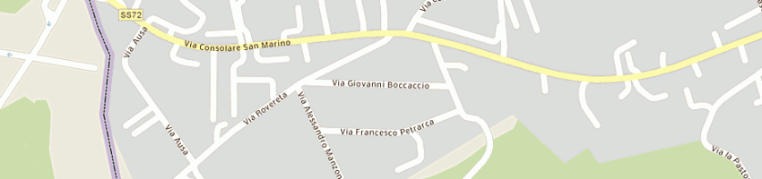 Mappa della impresa mercatone uno a CORIANO