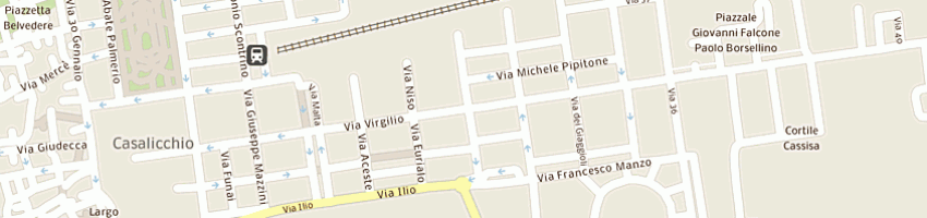 Mappa della impresa barraco pietro a TRAPANI