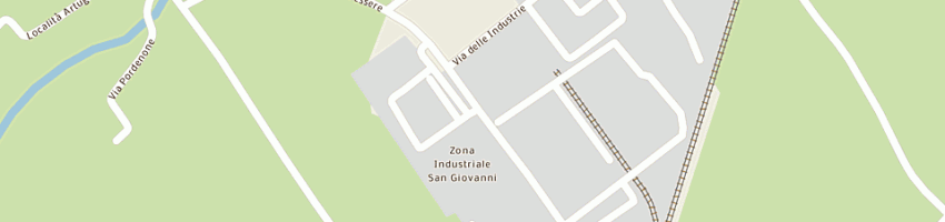 Mappa della impresa nova cucina spa a POLCENIGO