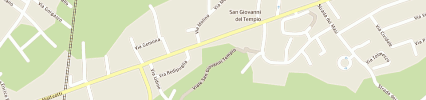 Mappa della impresa re sole di bergamo andrea e c snc a SACILE