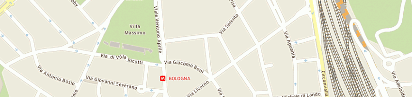 Mappa della impresa societa in nome collettivo gobbi automarket a ROMA