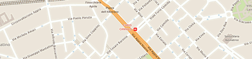 Mappa della impresa profits group srl a ROMA