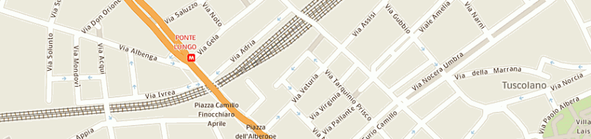 Mappa della impresa telenuclear sas a ROMA