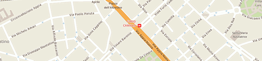 Mappa della impresa carovillano stefano a ROMA