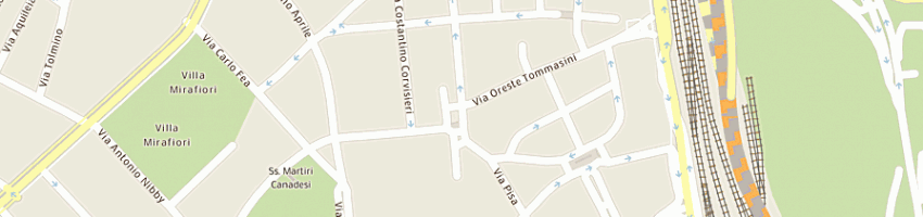 Mappa della impresa el greco immobiliare srl a ROMA