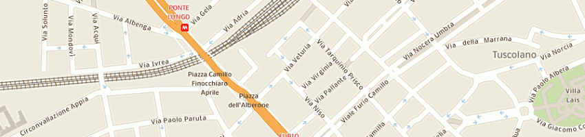 Mappa della impresa ambrogioni maria cristina a ROMA