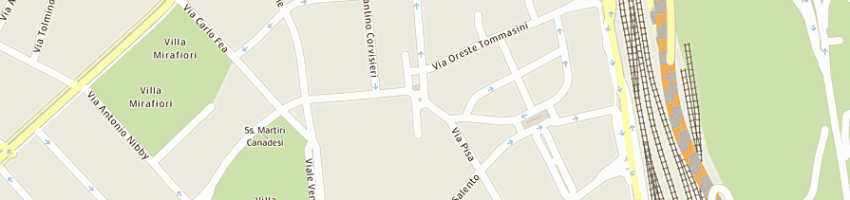 Mappa della impresa tsp surace antonella a ROMA