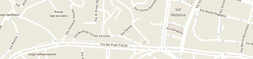 Mappa della impresa nian srl a ROMA