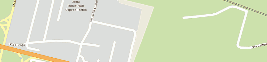 Mappa della impresa fotocomposizione diemme snc di monacchia marcello e c a BASTIA UMBRA