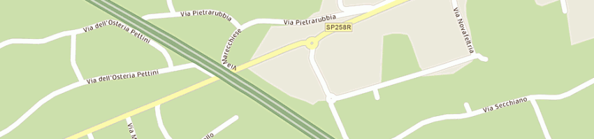 Mappa della impresa metalfondi di para luciano e c snc a RIMINI