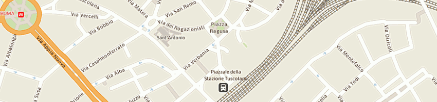 Mappa della impresa cucine e co srl a ROMA
