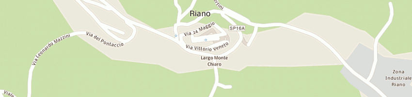 Mappa della impresa digital e copy di rasponi cosmo a RIANO