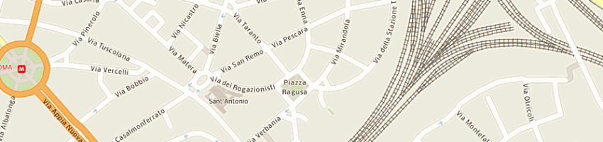 Mappa della impresa porcacchia enzo a ROMA